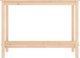 vidaXL vidaXL Stolik konsolowy, 110x40x80 cm, lite drewno sosnowe