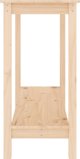 vidaXL vidaXL Stolik konsolowy, 110x40x80 cm, lite drewno sosnowe