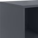 vidaXL Szafka, antracytowa, 100,5x39x72 cm, stal