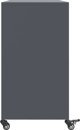 vidaXL Szafka, antracytowa, 100,5x39x72 cm, stal