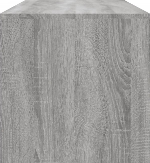 vidaXL Τραπεζάκι καφέ, γκρι δρυς σονόμα, 100x40x40 cm