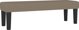 vidaXL Λουξ Κρεβάτι Με Στρώμα, Ταουπέ, Ύφασμα, 140x190cm