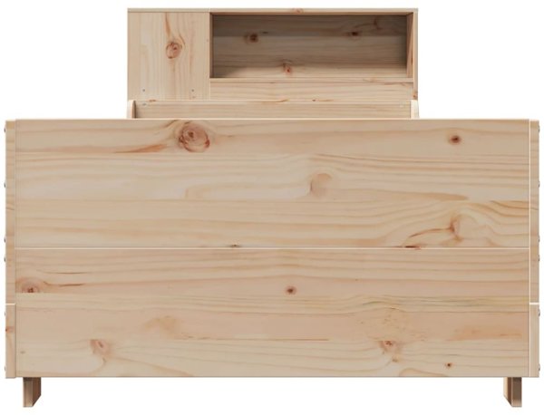 vidaXL Κρεβατοκάμαρα χωρίς στρώμα 75x190 εκ. μασίφ πεύκο