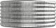 vidaXL Donica ogrodowa, malowana proszkowo stal, 440x80x36 cm, srebrna