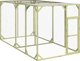 vidaXL Κλουβί για κοτόπουλα 200x400x200 cm από εμποτισμένο πεύκο