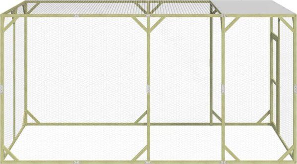 vidaXL Κλουβί για κοτόπουλα 200x400x200 cm από εμποτισμένο πεύκο
