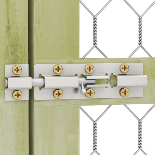 vidaXL Κλουβί για κοτόπουλα 200x400x200 cm από εμποτισμένο πεύκο