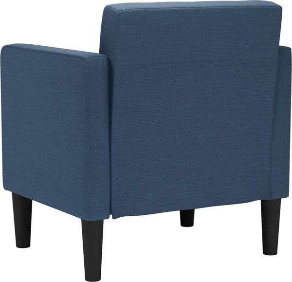 vidaXL Καναπές με Μπράτσα Μπλε 53 cm Υφασμάτινος