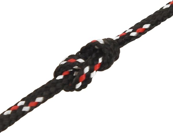 vidaXL Ναυτικό σχοινί μαύρο, 2 mm, 50 m, πολυπροπυλένιο
