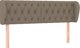 vidaXL Zaglowek uszak, taupe, 163x23x78/88 cm, tkanina