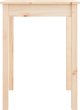 vidaXL Τραπέζι φαγητού, 55x55x75 cm, από μασίφ πεύκο