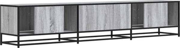 vidaXL Szafka pod telewizor, szary dab sonoma, 210x35x41 cm