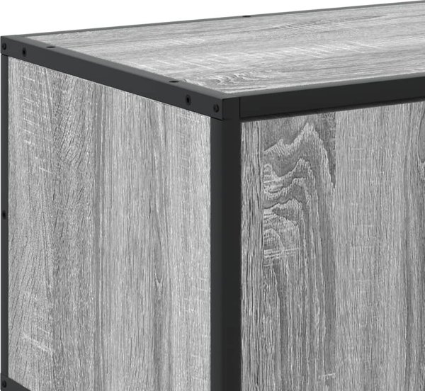 vidaXL Szafka pod telewizor, szary dab sonoma, 210x35x41 cm