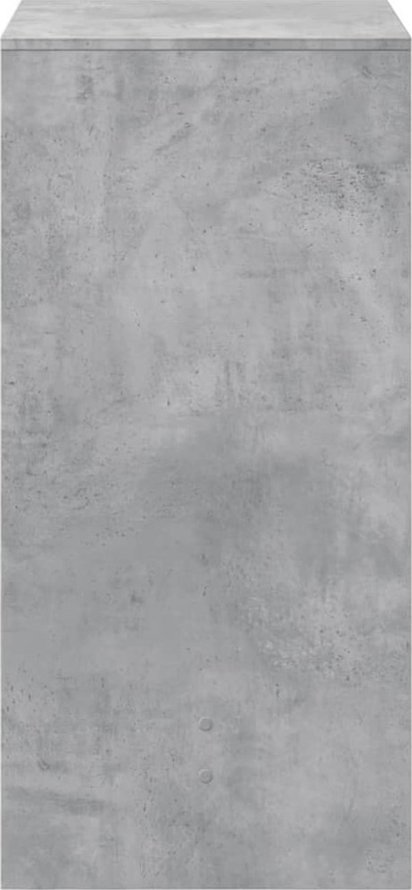 vidaXL Μπαρ τραπέζι, χρώμα γκρι σκυροδέματος, 51x50x103,5 εκ