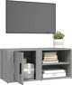 vidaXL Szafka pod TV, szary dab sonoma, 80x31,5x36 cm