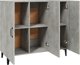 vidaXL Szafka, γκρι σκυρόδεμα, 90x34x80 εκ., σύνθετο ξύλο