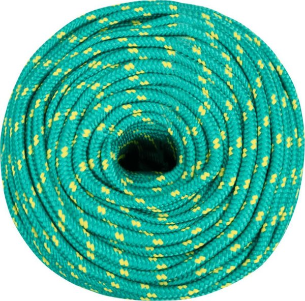 vidaXL ναυτικό σχοινί πράσινο 6 mm 25 m πολυπροπυλένιο