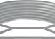 vidaXL vidaXL Donica ogrodowa, malowana proszkowo stal, 507x100x36 cm, szara