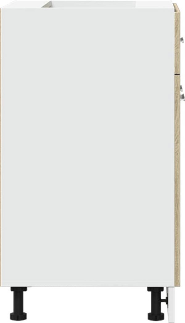 vidaXL Szafka z szuflada dab sonoma 60x46x81,5 cm plyta wiorowa