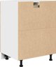 vidaXL Szafka z szuflada dab sonoma 60x46x81,5 cm plyta wiorowa