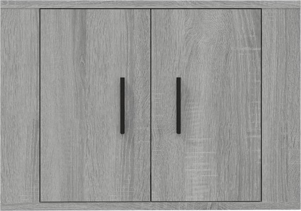 vidaXL Kriska telewizyjna wiszaca, szary dab sonoma, 57x34,5x40 cm