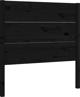 vidaXL Wezglowie lozka czarne 96x4x100 cm lite drewno sosnowe