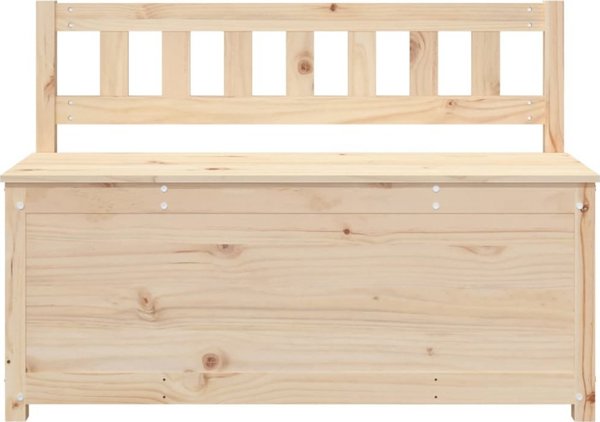 vidaXL Πάγκος, 110x41x76,5 cm, μασίφ πεύκο