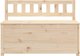 vidaXL Πάγκος, 110x41x76,5 cm, μασίφ πεύκο