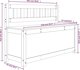 vidaXL Πάγκος, 110x41x76,5 cm, μασίφ πεύκο