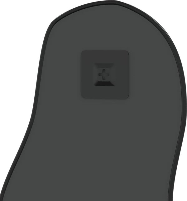 vidaXL Lustro scienne, czarne, 60x25 cm