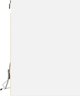 vidaXL Επιτοίχια Ντουλάπα για TV με LED, λευκή, 180x31x45 εκ