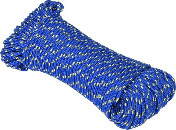 vidaXL Σχοινί ιστιοπλοΐας, μπλε, 3 mm, 50 m, πολυπροπυλένιο