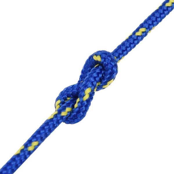 vidaXL Σχοινί ιστιοπλοΐας, μπλε, 3 mm, 50 m, πολυπροπυλένιο