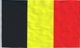 vidaXL vidaXL Flaga Belgii z masztem, 5,55 m, aluminium