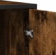 vidaXL Ντουλάπι Αποθήκευσης, Καπνιστή Δρυς, 134x35x76 εκ., Ξύλινο Έπιπλο Σαλονιού