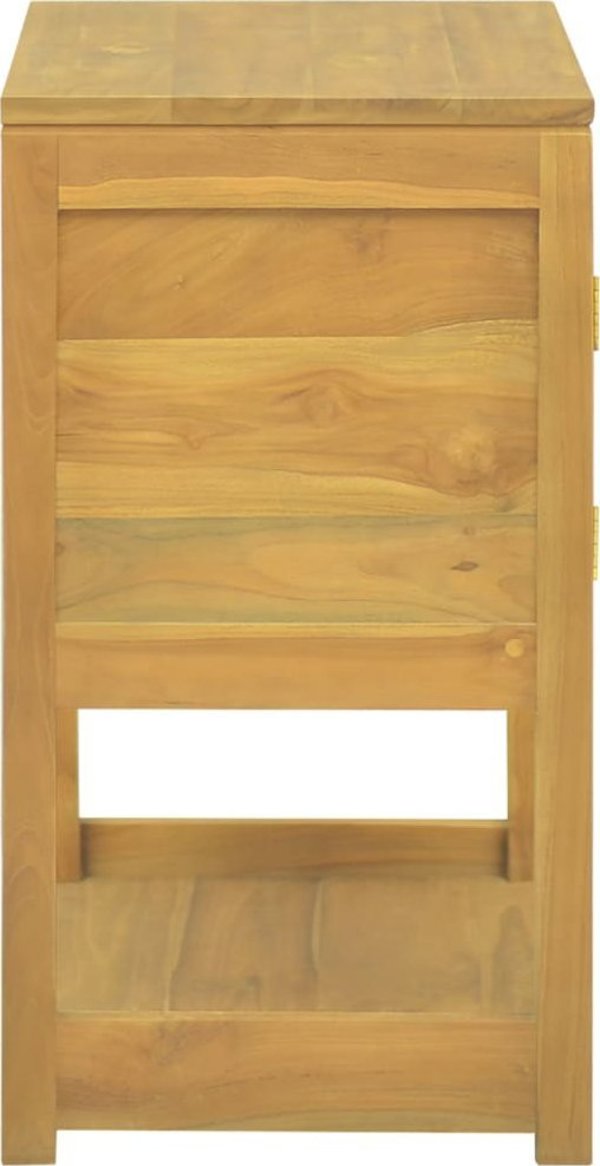 Ράφι μπάνιου vidaXL 60x40x75 cm, lite drewno tekowe