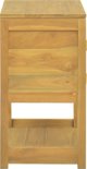Ράφι μπάνιου vidaXL 60x40x75 cm, lite drewno tekowe