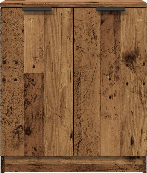 vidaXL Ντουλάπι, παλιό ξύλο, 60x30x70 εκ, ξυλοειδές υλικό