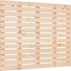 vidaXL Κεφαλάρι κρεβατιού από μασίφ πεύκο, 141x3x91,5 εκ