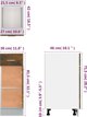 vidaXL Κάτω ντουλάπι με συρτάρι, Σκούρο Δρυς, 30x46x81,5 cm