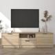 vidaXL Szafka pod telewizor, dab sonoma, 140x35x40 cm