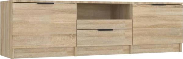 vidaXL Szafka pod telewizor, dab sonoma, 140x35x40 cm