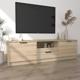 vidaXL Szafka pod telewizor, dab sonoma, 140x35x40 cm
