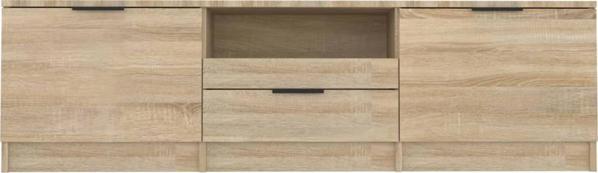 vidaXL Szafka pod telewizor, dab sonoma, 140x35x40 cm