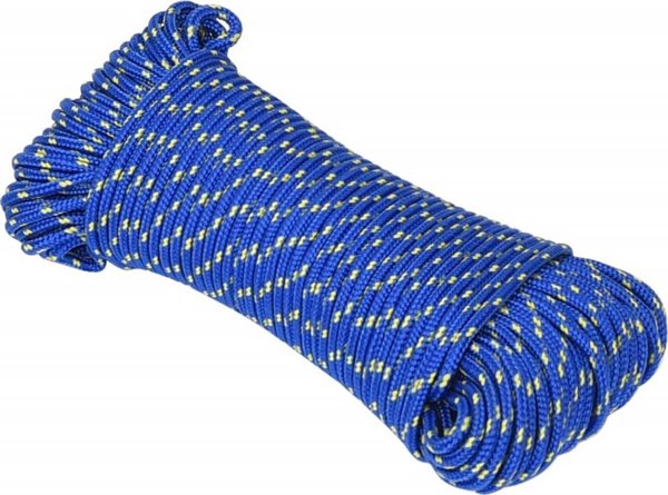 vidaXL Ναυτικό σχοινί, μπλε, 3 mm, 500 m, πολυπροπυλένιο