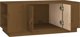 vidaXL Τραπεζάκι καφέ, μέλι καφέ, 100x50x41 εκ, συμπαγές πεύκο