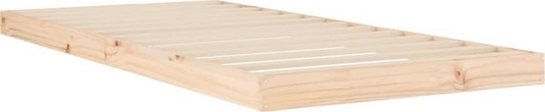 vidaXL Rama lozka, 90 x 200 cm, lite drewno sosnowe