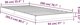 vidaXL Rama lozka, 90 x 200 cm, lite drewno sosnowe