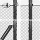 vidaXL Εξάγωνο Σύρμα Περίφραξης, Γκρι, 1x10 m, Ατσάλινο