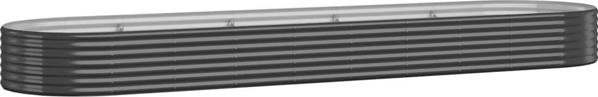vidaXL vidaXL Donica ogrodowa, malowana proszkowo stal, 396x100x36 cm